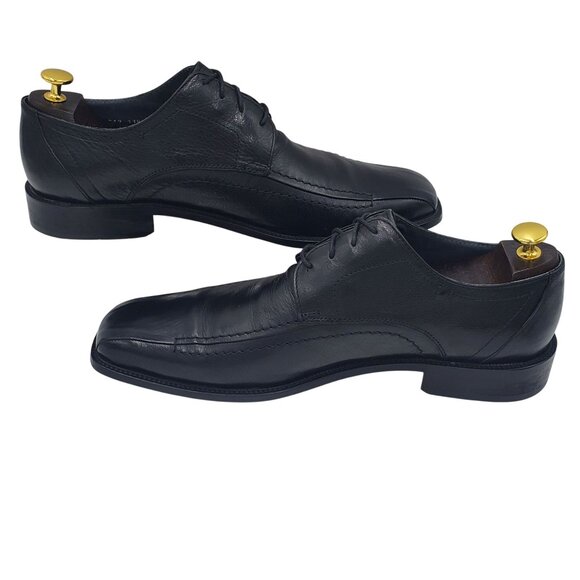 Brass Boot 04312 Men\'s size 11.5 Black Leather Oxford Dress Shoes main image 5